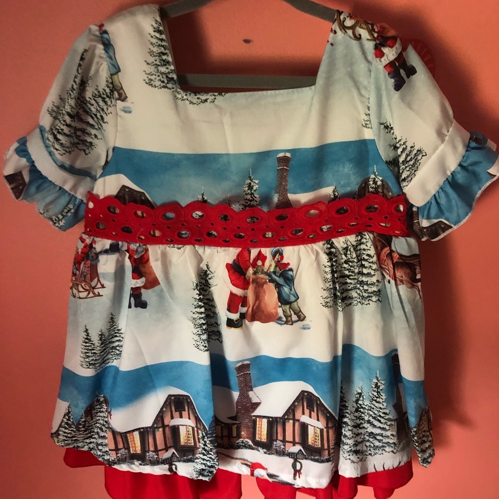 Christmas themed dress
